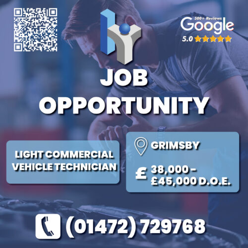 Light Commercial Vehicle Technician in Grimsby job advert for Humber Recruitment