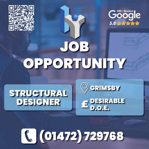 Structural Designer in Grimsby job advert for Humber Recruitment