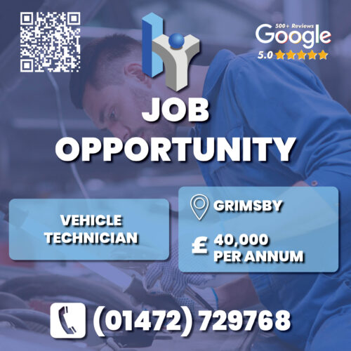 Vehicle Technician vacancy in Grimsby job advert for Humber Recruitment