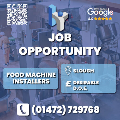 Food Machine Installer job advert in Slough for Humber Recruitment