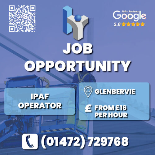 IPAF/MEWP Operator Advert for Humber Recruitment