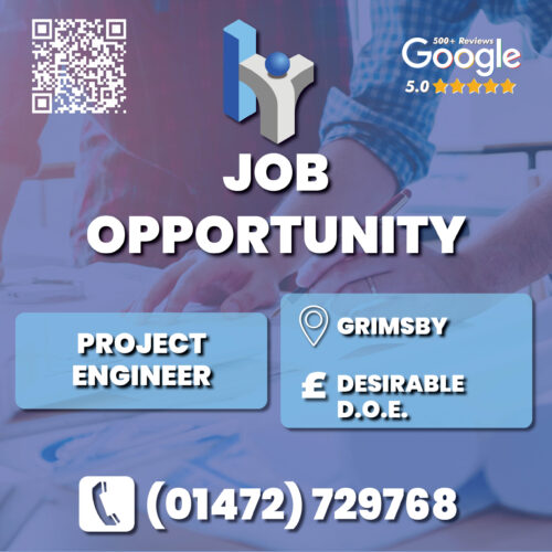 Project Engineer in Grimsby Job Advert for Humber Recruitment