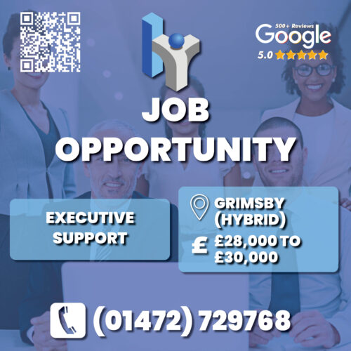 Executive Support job advert for Humber Recruitment