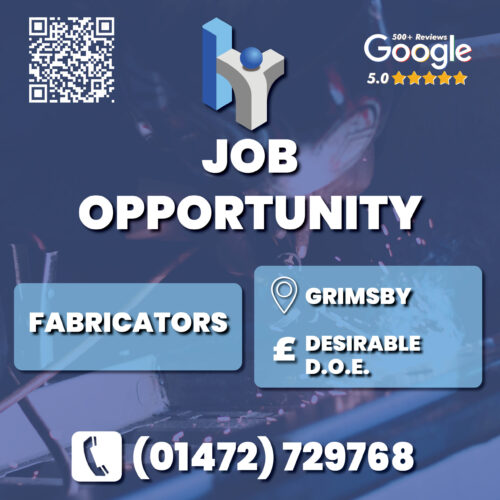 Humber Recruitment Job Advert for Fabricators