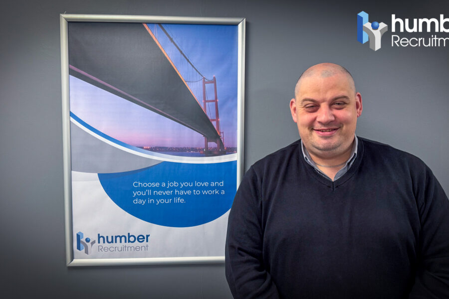 Humber Recruitment's new Business Development Lead, Phil Hancock.