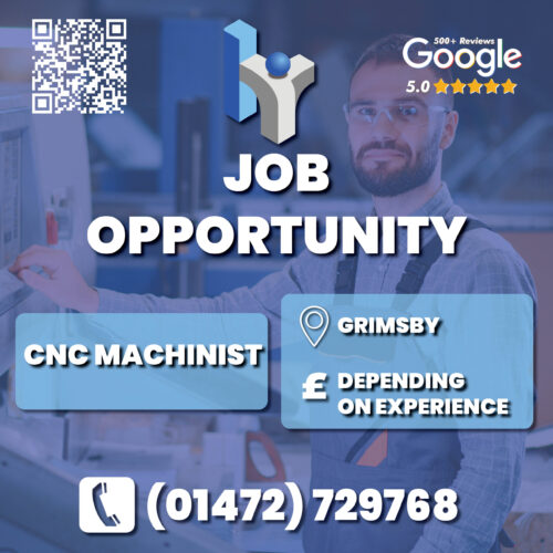 CNC Machinist in Grimsby job advert from Humber Recruitment