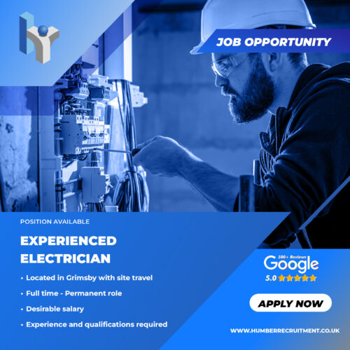 Experienced Electrician vacancy in Grimsby for Allied Protek with Humber Recruitment