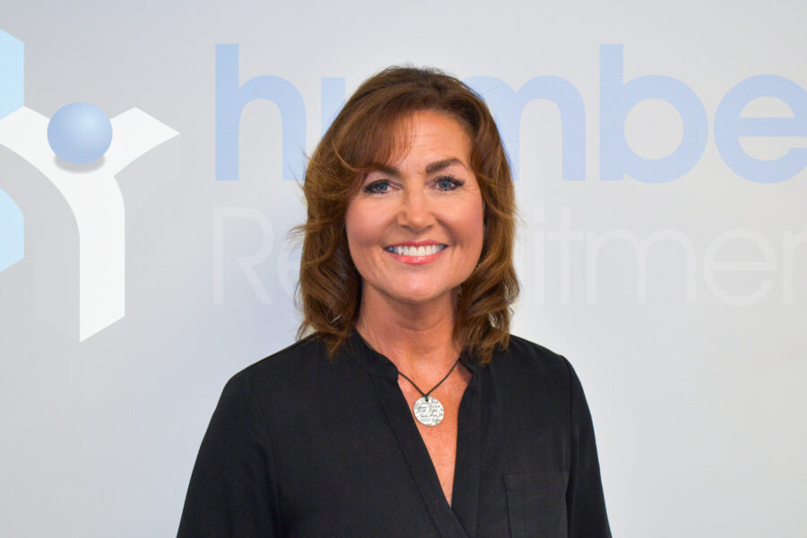 A photo of Rachel Button, who has become the new Recruitment Manager for Humber Recruitment