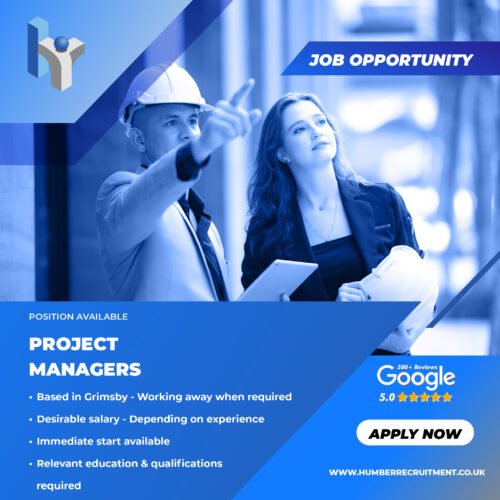 Project Manager job vacancies from Humber Recruitment on behalf of Allied Protek
