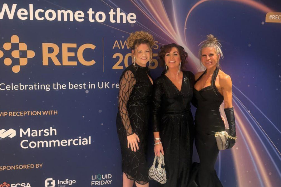 Humber Recruitment in attendance at the REC Awards 2025.