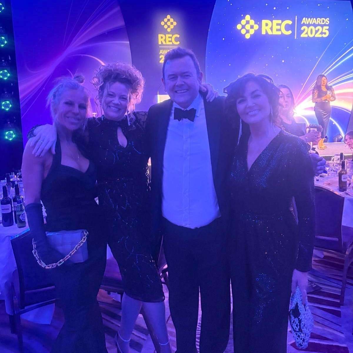Recruitment awards with REC CEO, Neil Carberry