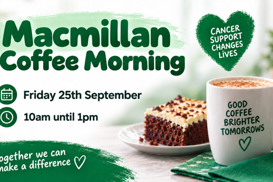 Macmillan Coffee Morning 2026 from Humber Recruitment and Allied Protek